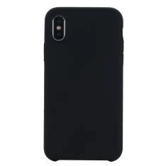 iPhone X / XS - Azmaro Tyndt Silikone cover - Sort