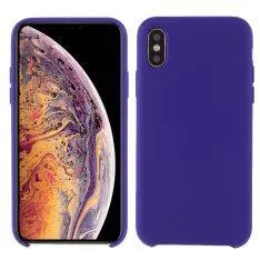 iPhone X / XS - Azmaro Tyndt Silikone cover - Mørk lilla
