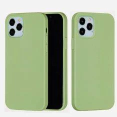 iPhone 12 / Pro - Azmaro Tyndt Silikone cover - Lysegrøn