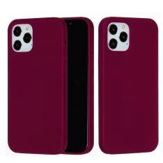 iPhone 12 Pro Max - Azmaro Tyndt Silikone cover - Mørk lilla