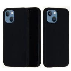 iPhone 13 mini - Azmaro Tyndt Silikone cover - Sort
