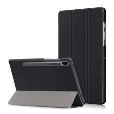 Samsung Galaxy Tab S6 - Tri-Fold smart læder cover - Sort