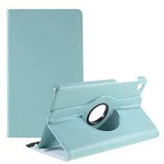 Samsung Galaxy Tab A7 Lite 8.7  - Læder cover 360 grader m. stå funktion - Lyseblå