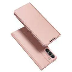 Samsung Galaxy S21 FE 5G - DUX DUCIS skin pro læder cover - Rosa