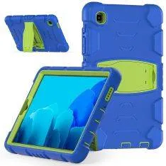 Samsung Galaxy Tab A7 Lite 8.7  - Shockproof Hybrid cover m/Kickstand - Blå/Lime