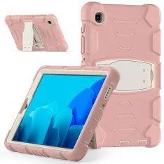 Samsung Galaxy Tab A7 Lite 8.7  - Shockproof Hybrid cover m/Kickstand - Pink