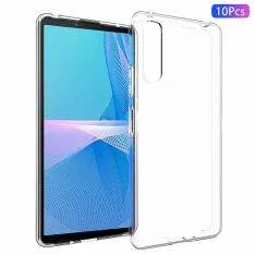 Sony Xperia 10 IV - Shockprrof gummi cover - Transparent
