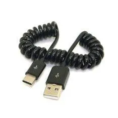 Type-C til USB 3..1 adapter data kabel 1m - Sort