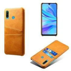 Huawei P30 Lite / P30 Lite New Edition - Læder Hardcover m/kortslots - Orange