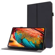 Lenovo Tab P11/P11 5G - Læder cover med kortholdere - Sort