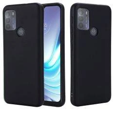 Motorola G50 - Azmaro Tyndt Silikone cover - Sort