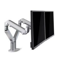 WERGON Alma dual skærmholder – ergonomisk og justerbar løsning til to skærme