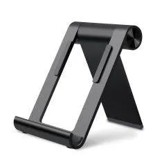 WERGON - Ydun - iPhone / Smartphone / Tablet - Aluminium Foldbar Design holder op til 9.7" - Sort