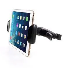 iPad/tablet holder 7-15"  til nakkestøtte i bil - Sort