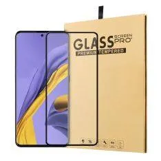 Samsung Galaxy A51 / A51 5G - Hærdet beskyttelsesglas 0,26mm m/komplet dækning