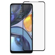 Motorola G22/E32s 4G - Azmaro Premium hærdet beskyttelsesglas - Komplet dækning