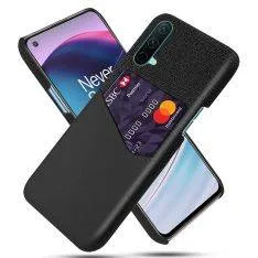 OnePlus Nord CE - KSQ læder Hard cover med kortholder - Sort