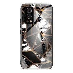 OnePlus Nord 2 5G - Hybrid cover m/ Bagside af hærdet glas - Style L