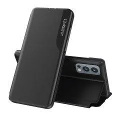 OnePlus Nord 2 5G - Flip læder View Window cover - Sort