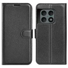 OnePlus 10 Pro 5G - Læder cover / pung - Sort