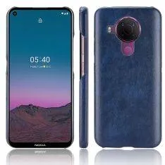 Nokia 5.4 - Læder Hard cover - Blå