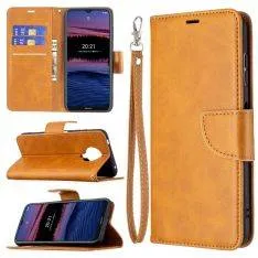 Nokia G20 - Læder cover pung - med aftagelig strop - Brun