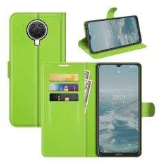 Nokia G10/G20 - Læder cover pung - Grøn