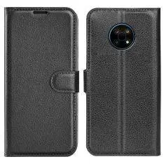 Nokia G50 5G - Læder cover / pung - Sort