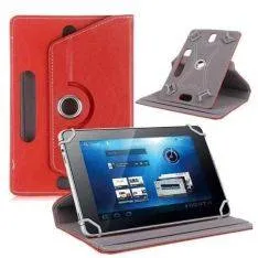 Universal iPad / tablet læder cover 9-10.1" - Rød