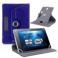 Universal iPad / tablet læder cover 9-10.1" - Mørkeblå