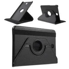 Samsung Galaxy Tab S2 8 - Læder cover 360 grader roterbart - Sort