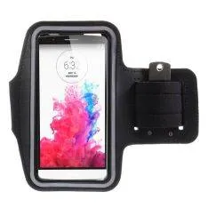 Universalt løbearmbånd til iphone / smartphones - op til str. 165*85mm - Sort