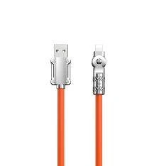 Dudao Lightning til USB-A opladerkabel 30W - Roterbart - 1m