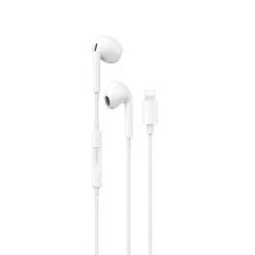 Dudao W1 høretelefoner med Lightning kabel - 1.2m - Hvid