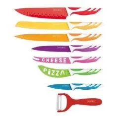 Royalty Line Knivsæt i 8 dele - Stål & Non-Stick - Multi-color