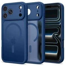 iPhone 17 Pro Max / 18 Pro Max - Tech-Protect BasicMag MagSafe cover - Mørkeblå
