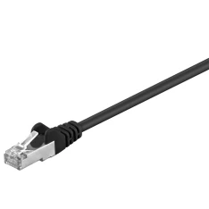 Cat 5e SF/UTP Netværkskabel - Sort - 15 m