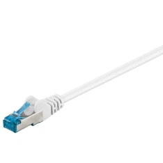 Cat 6a S/FTP LSZH Netværkskabel - Hvid - 2 m
