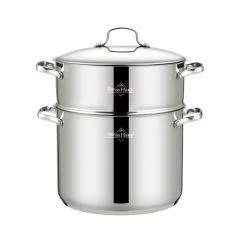 Swiss Haus- Dampgryde  Ø26cm / 14L - Cool touch - Rustfrit stål