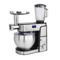 Swiss Haus 3-i-1 Køkkenmaskine 1500W / 7.0L Hakker/Blender/Røre - Z. Glacier Collection - Sølv