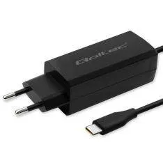 USB-C PD strømforsyning / oplader GaN 65W med strømkabel - MacBook / Laptop