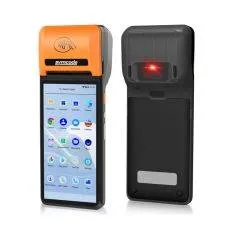 Trådløs POS / PDA 4G Android håndterminal scanner med touch skærm og printer - WIFI/ NFC