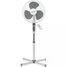 Platinet Gulvventilator ø40cm / H125 cm - med fjernbetjening - Grå