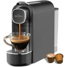 Swiss Haus kapselkaffemaskine 1400W / 600ml - Basel Premium - Sort