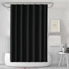 Badeforhæng CS PEVA 180x180 cm - Sort