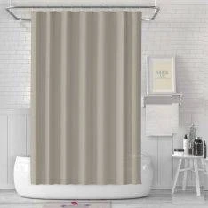 Badeforhæng CS PEVA 180x180 cm - Beige