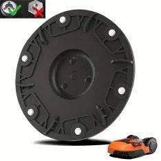 Knivplade / Knivdisk "6 Klinger" til Worx / Landxcape / Kress / Einhell Lawn robotplæneklipper
