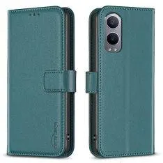 OnePlus Nord CE4 Lite - BINFEN læder cover - Grøn