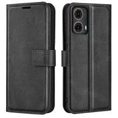 Motorola G85 5G - Læder cover / cover - Sort