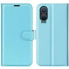 OnePlus Nord CE4 Lite - Læder cover / pung - Blå